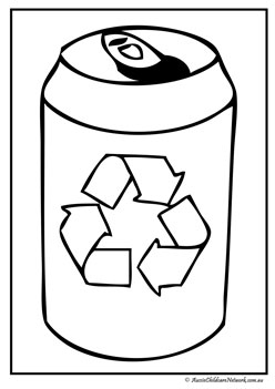 Recycle Colouring Pages2