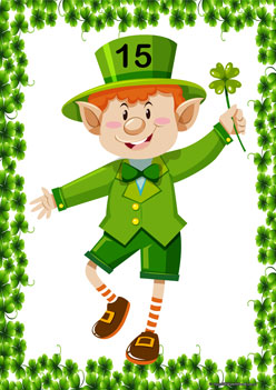 Counting Beards 15, st patricks day counting theme, recognising numbers worksheets, numbers worksheets,