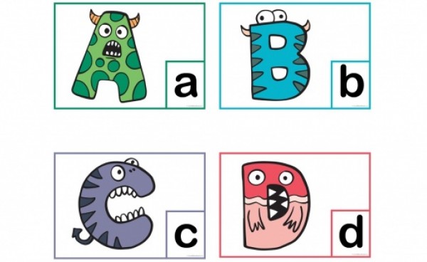 Free Feed The Monster Letters <span class=